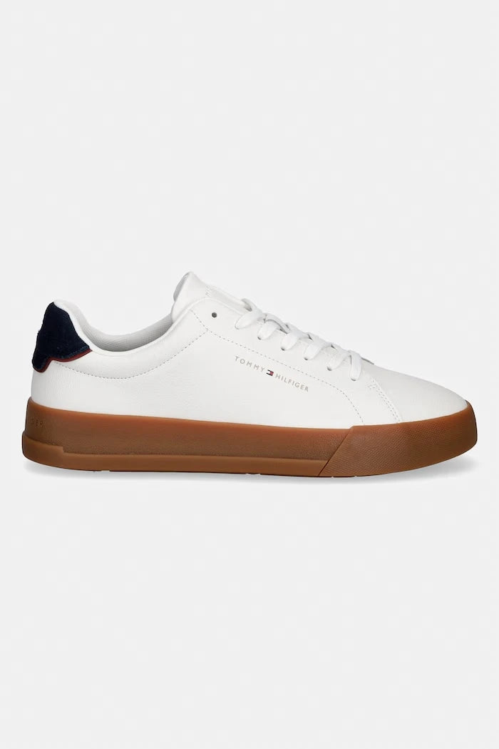 Tommy Hilfiger TH COURT LTH DETAIL Erkek Deri Spor Ayakkabı