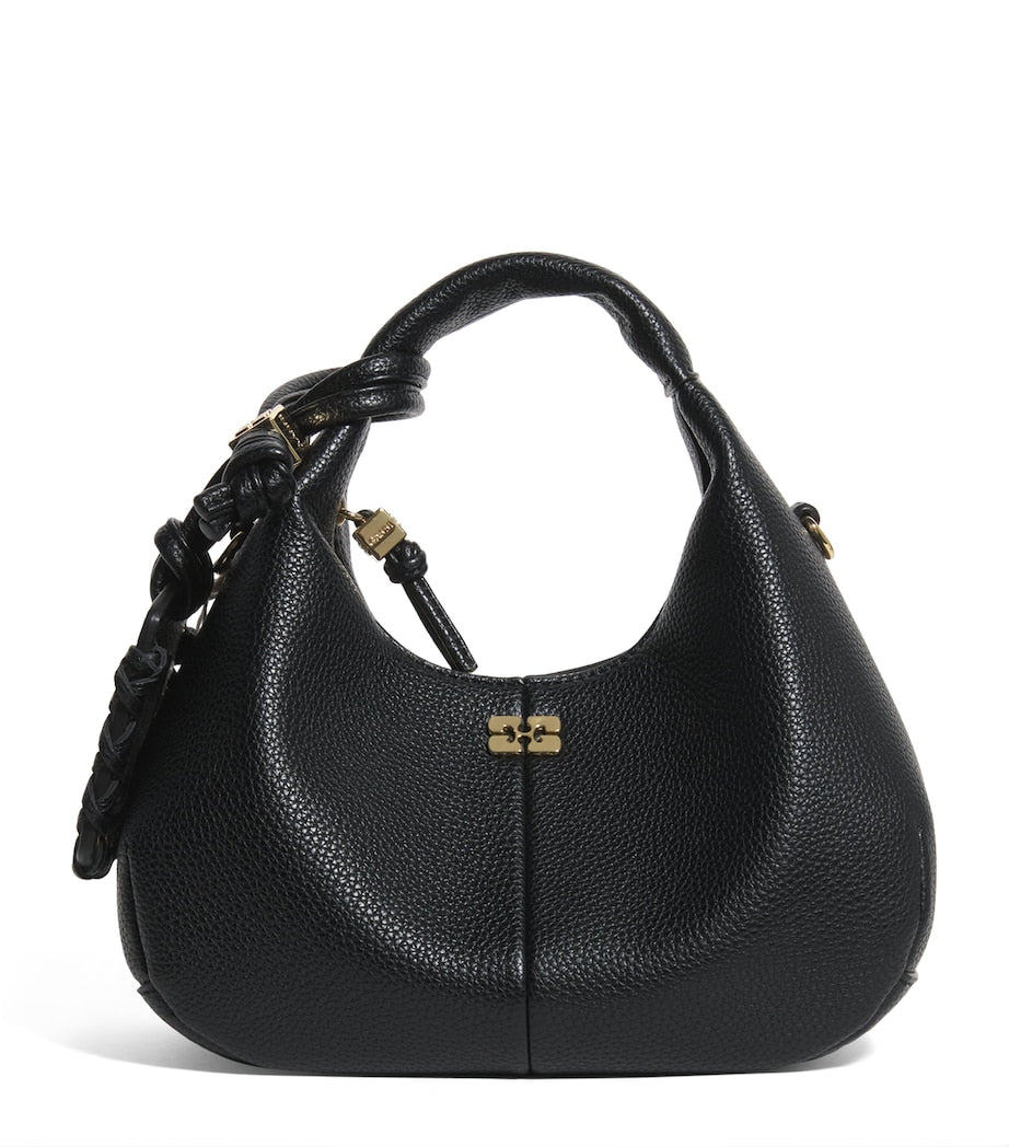 Black Mini Hobo Bag