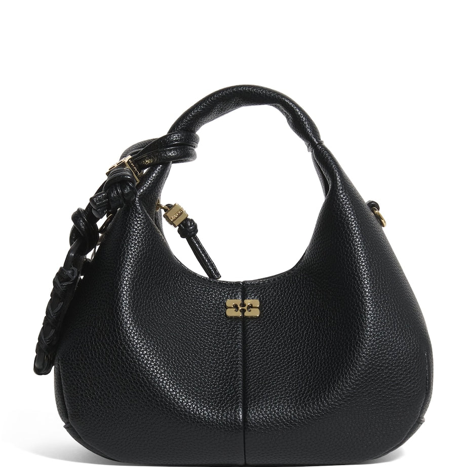 Black Mini Hobo Bag