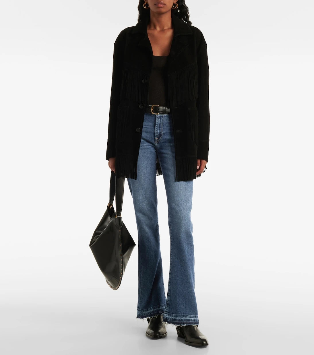 7 For All Mankind - Bootcut Tailorless mid-rise jeans
