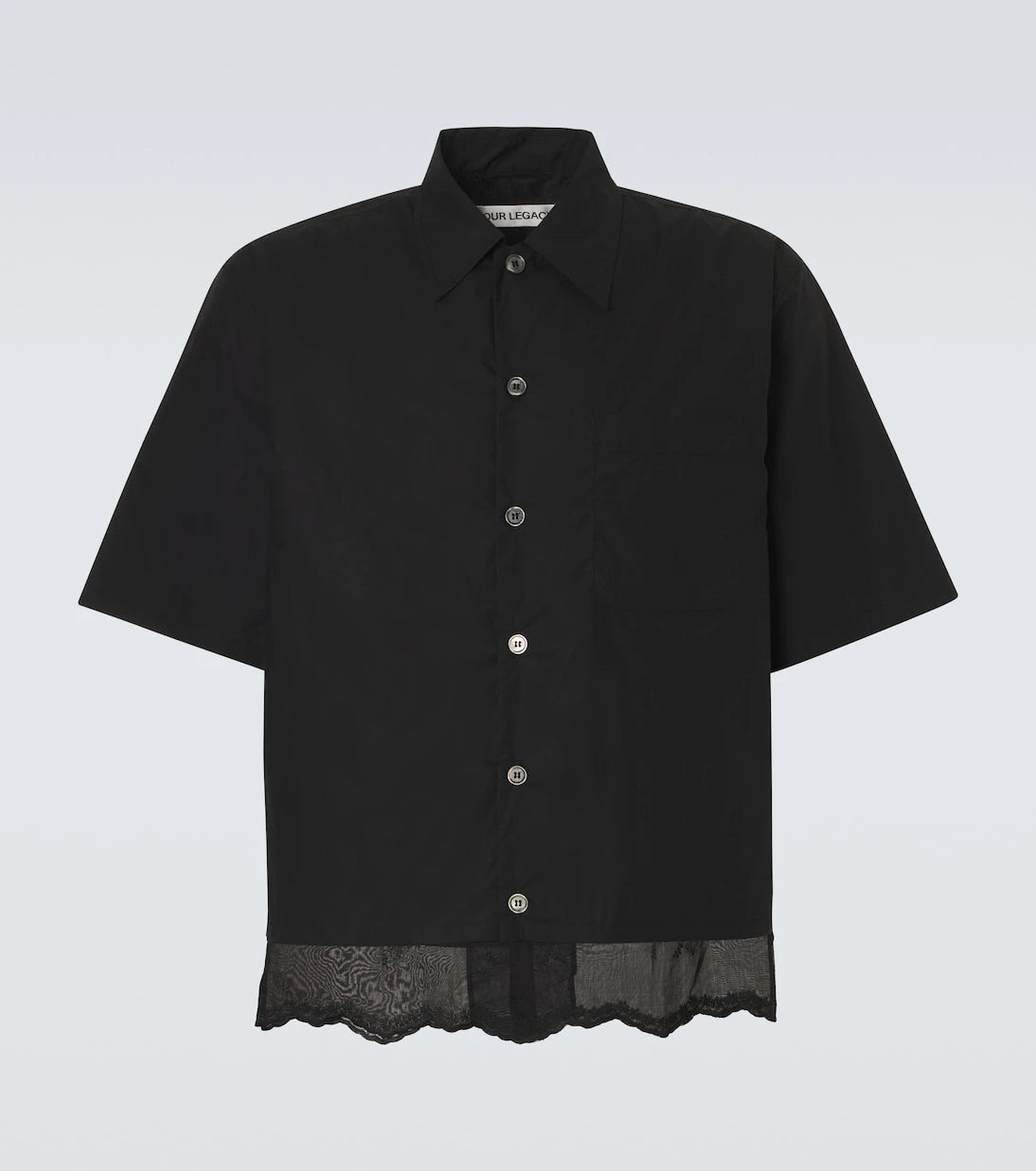 Our Legacy - Embroidered cotton poplin shirt