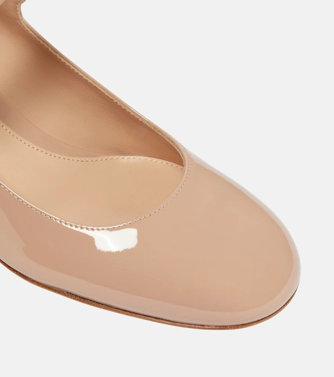 Gianvito Rossi - Mary Ribbon patent leather pumps