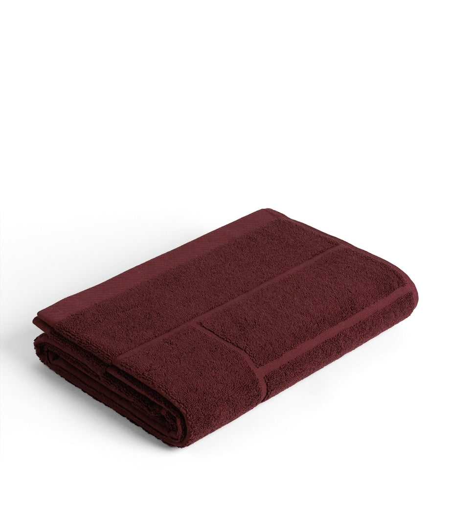 BAINA Organic Cotton Greenwich Bath Towel (70cm x 140cm)