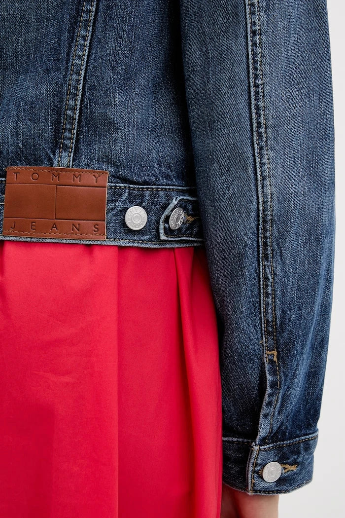 Tommy Jeans geçiş mevsimi kadın denim ceket