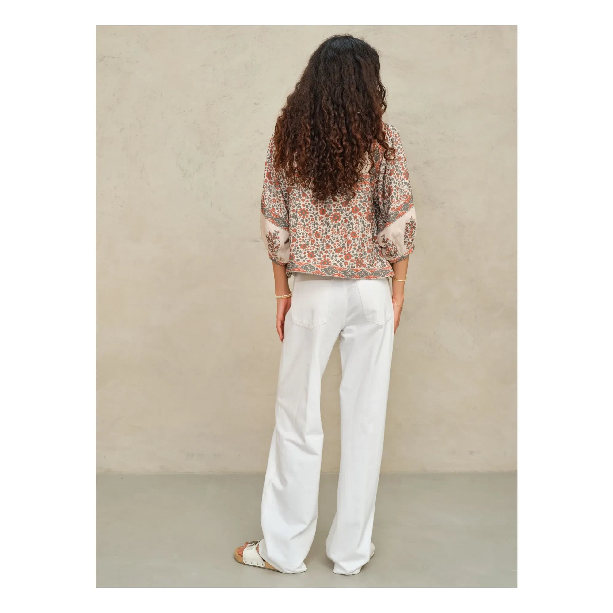 M.A.B.E. - Della Coton Jacket | Rust