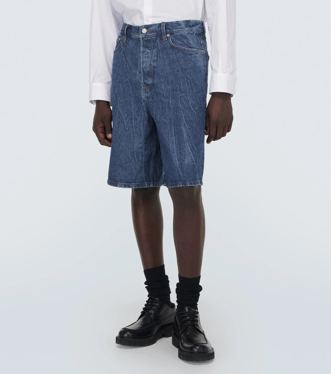 Dries Van Noten - Denim shorts