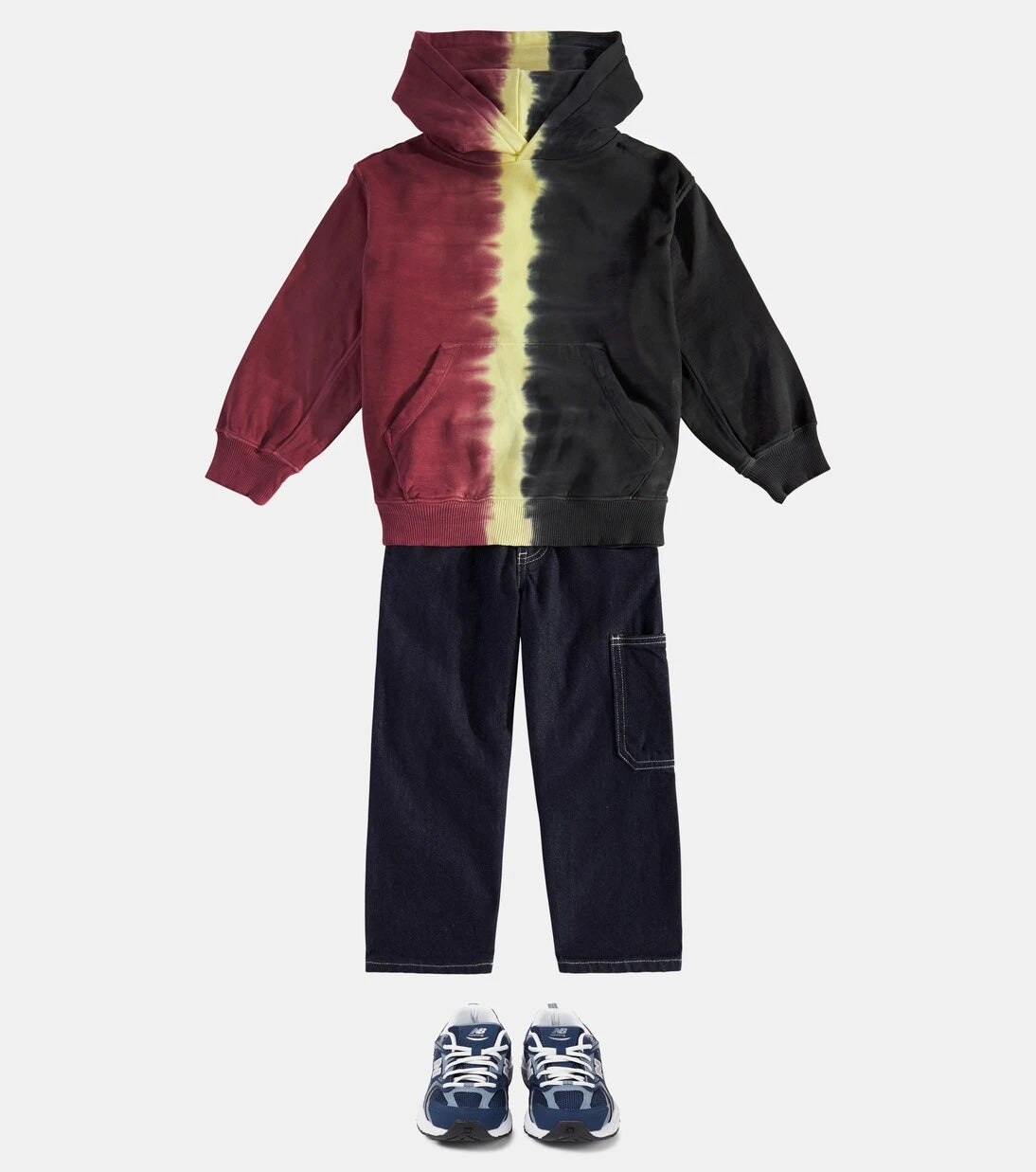 Molo - Maxx tie-dye cotton hoodie