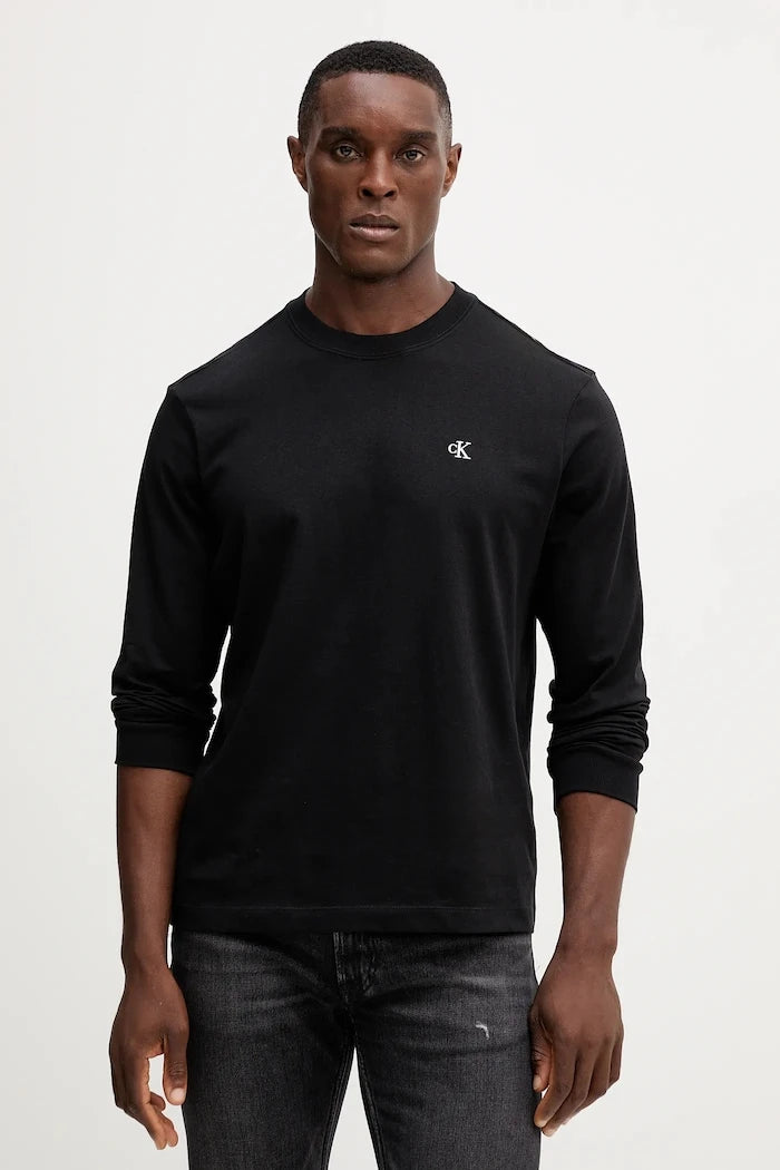 Calvin Klein Jeans Uzun Kollu Erkek Pamuk Bluz