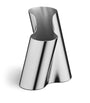 Medium Stainless Steel Lituus Vase (20.5cm)