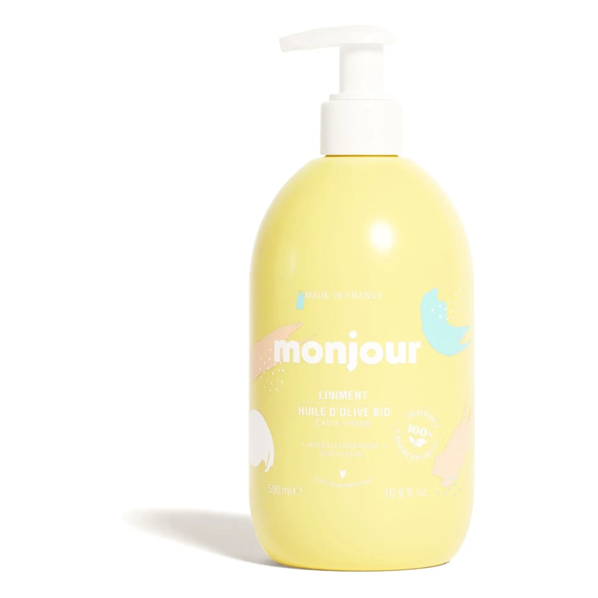 Monjour - Moisturizing oleo-limestone liniment - 500ml