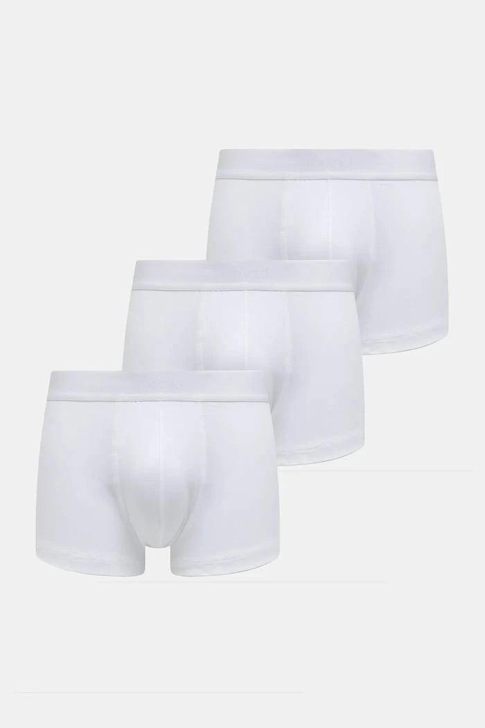 BOSS erkek pamuklu elastan boxer Trunk 3P BOSS ONE 3’lü
