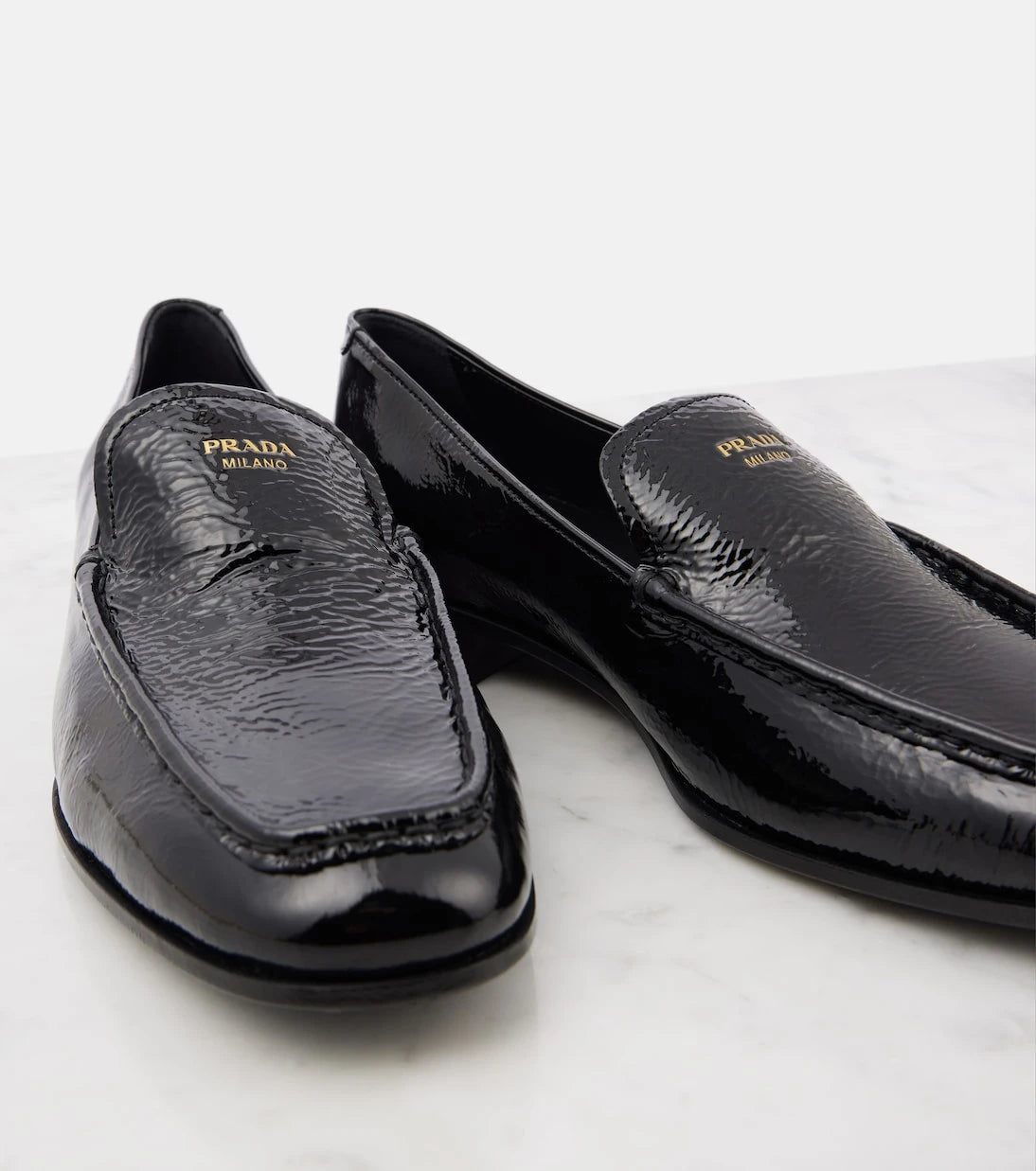 Prada - Patent leather loafers
