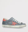 Blue Suede Super-Star Sneakers