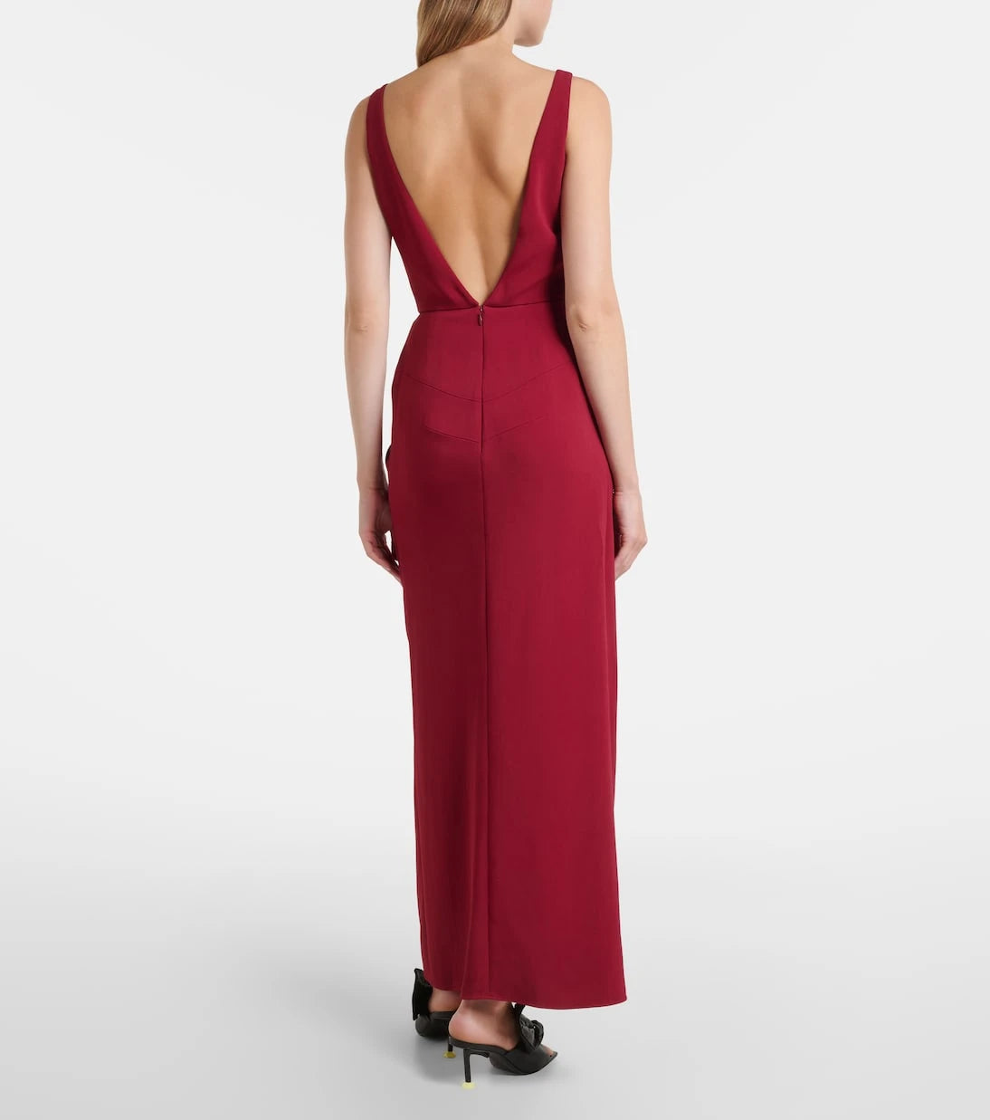Givenchy - Asymmetrical draped midi dress
