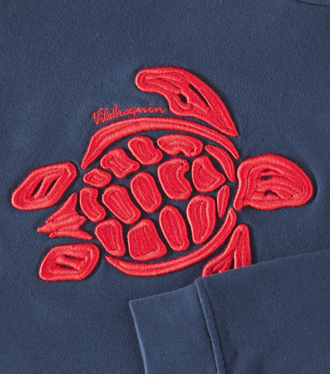 Vilebrequin Kids - Logo cotton jersey sweatshirt