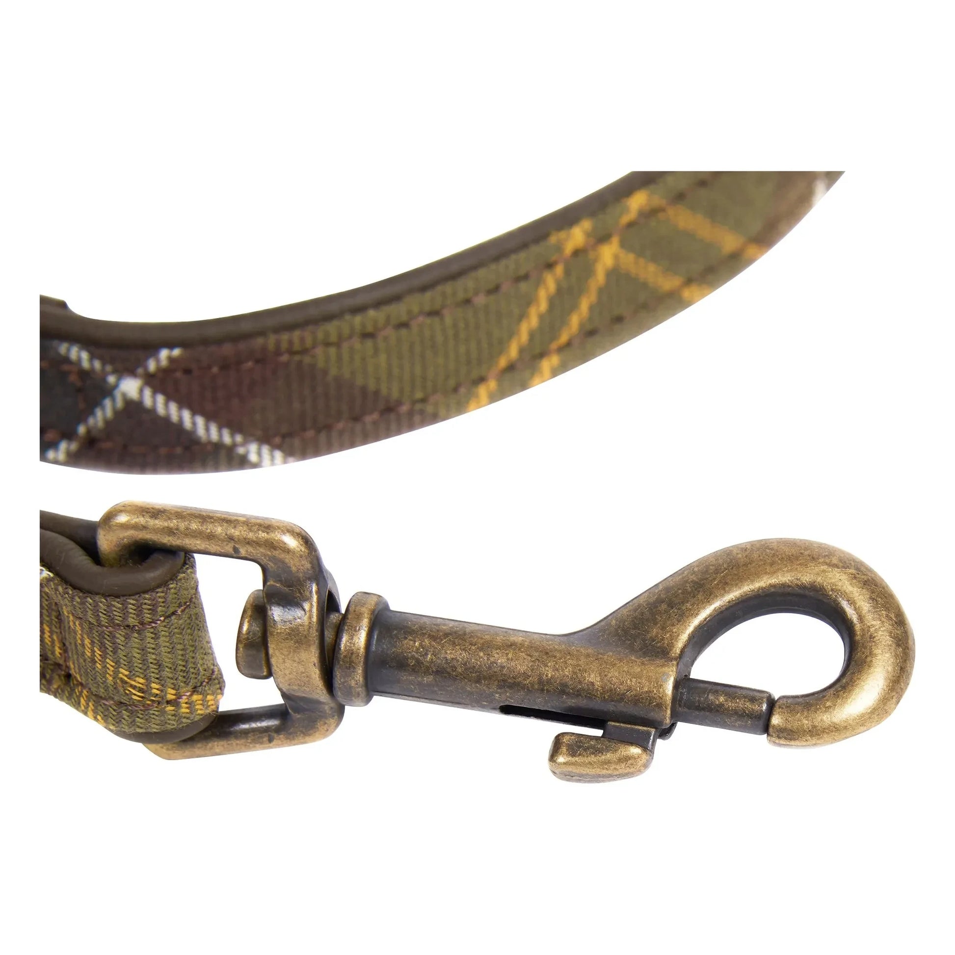 Barbour - Tartan dog leash | Taupe brown