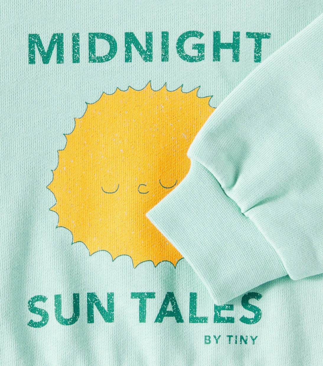 Tinycottons - Baby Sun Tales cotton jersey sweatshirt