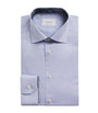 Signature Twill Floral-Trim Shirt LIGHT BLUE