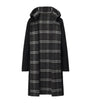 Burberry Wool Reversible Hooded Wrap Coat