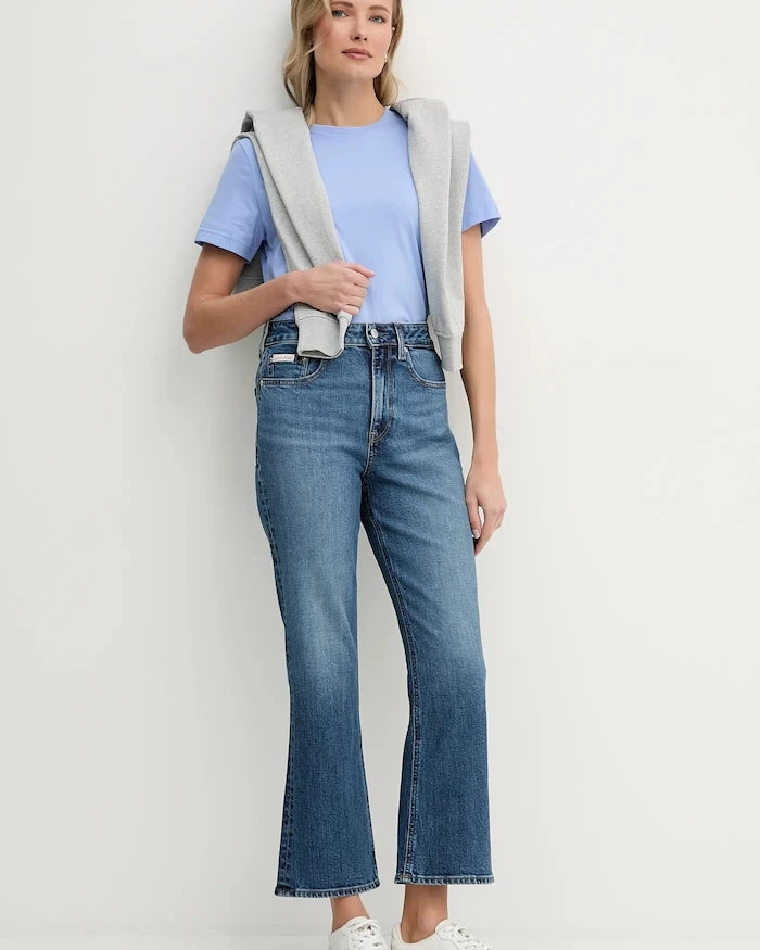 Calvin Klein Jeans basic pamuklu kadın tişört