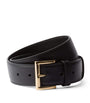 Black Leather Belt