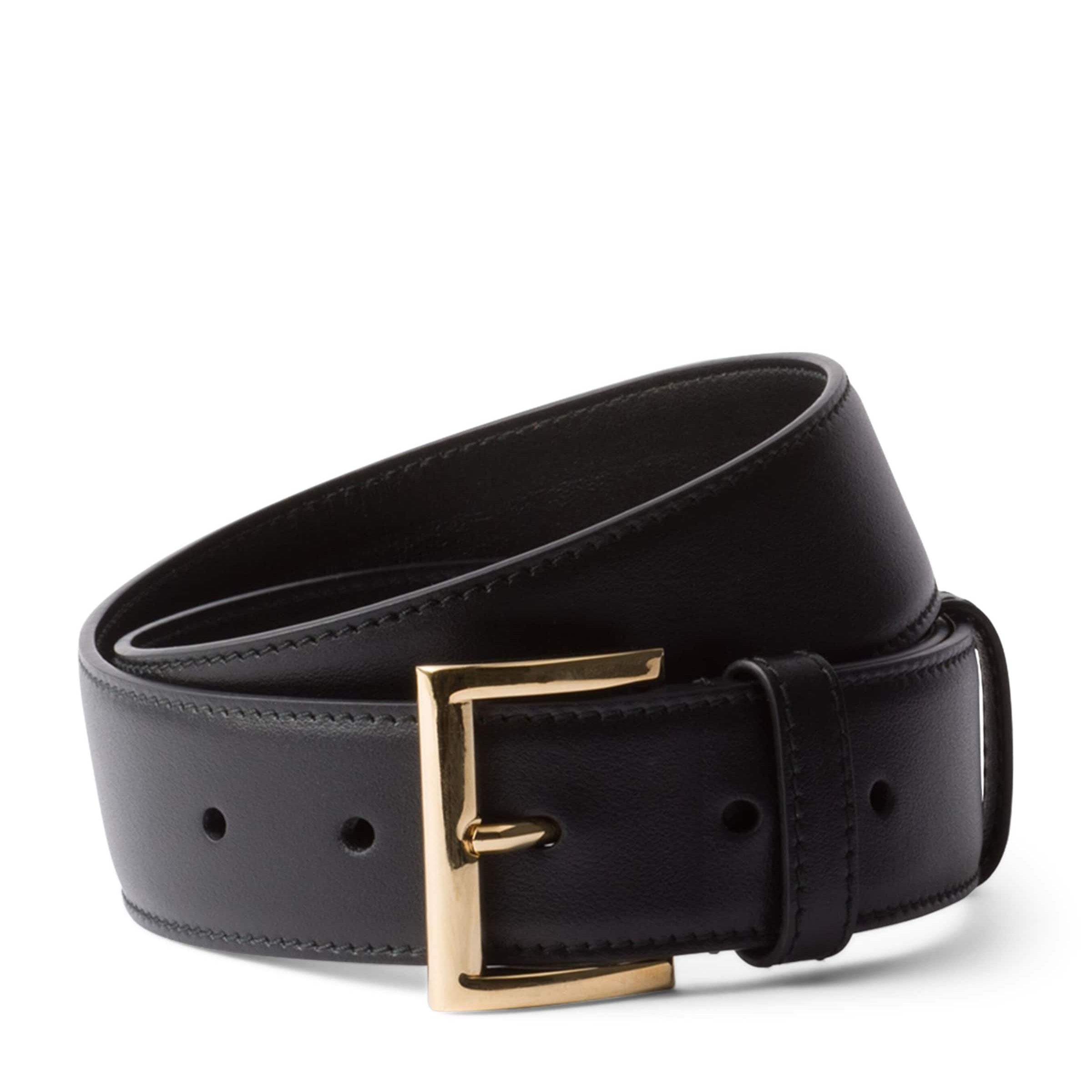 Black Leather Belt