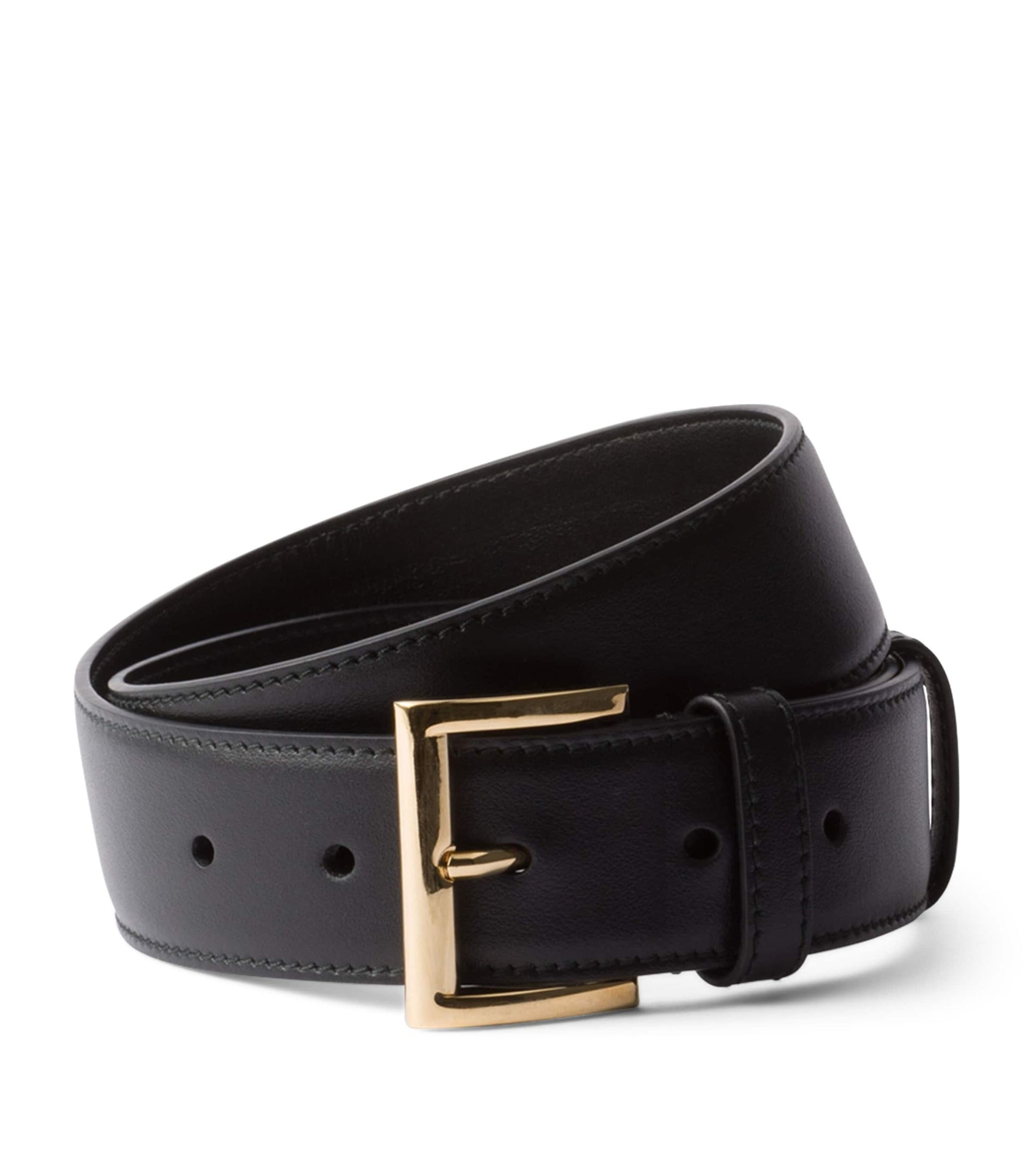Black Leather Belt