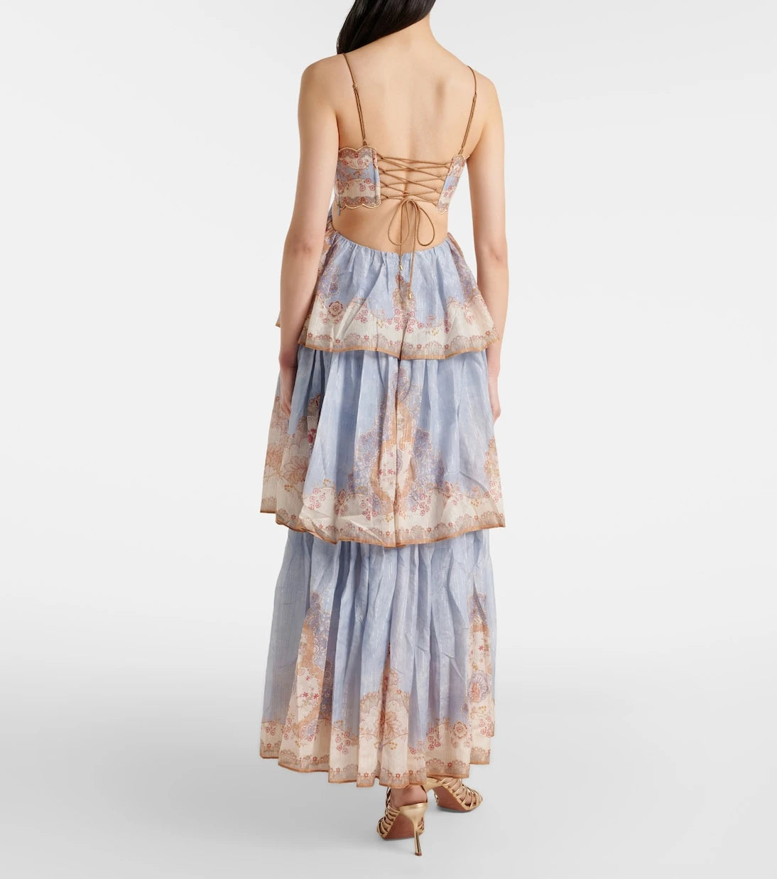 Zimmermann - Daylight floral tiered maxi dress
