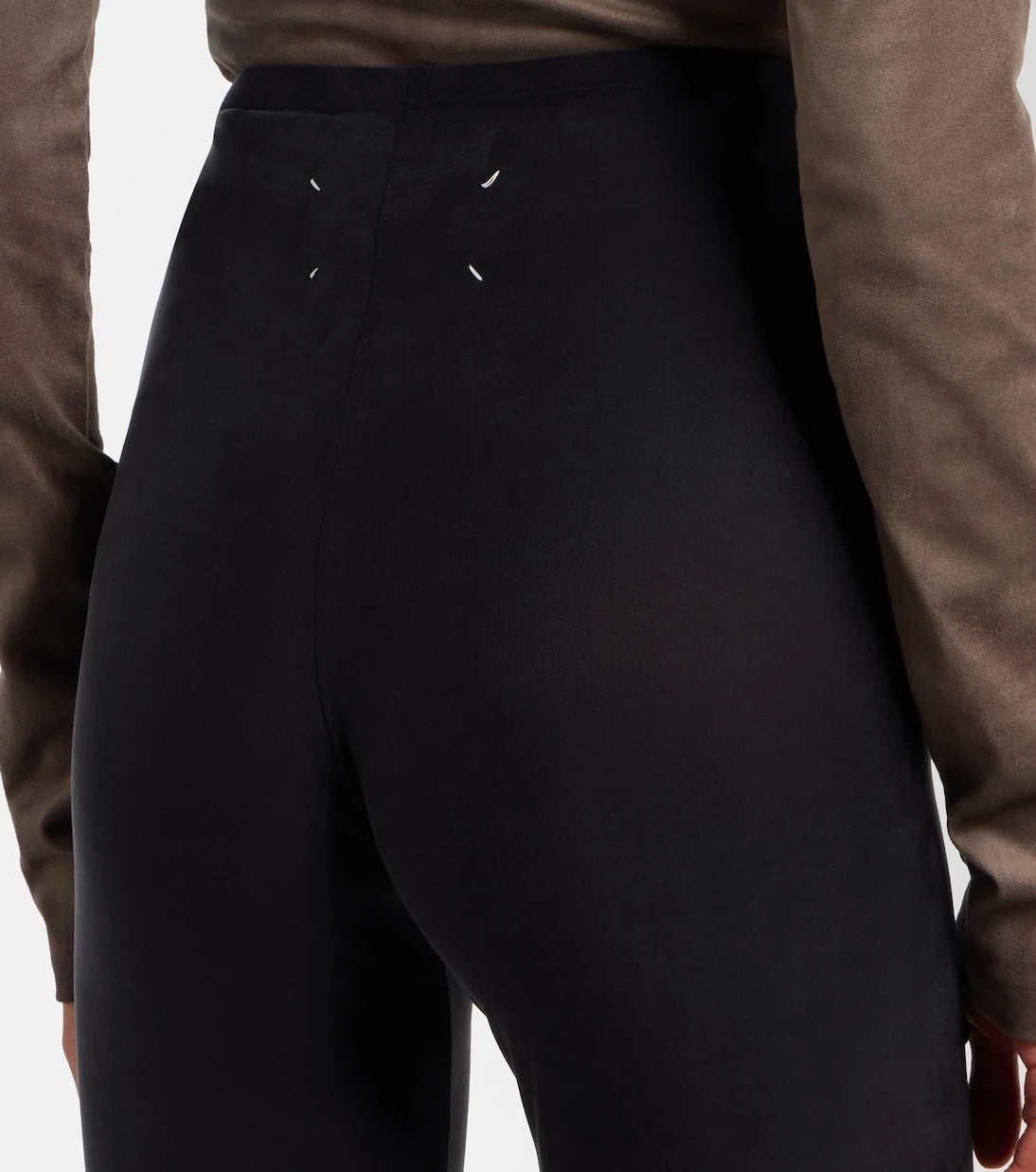Maison Margiela - High-rise tights