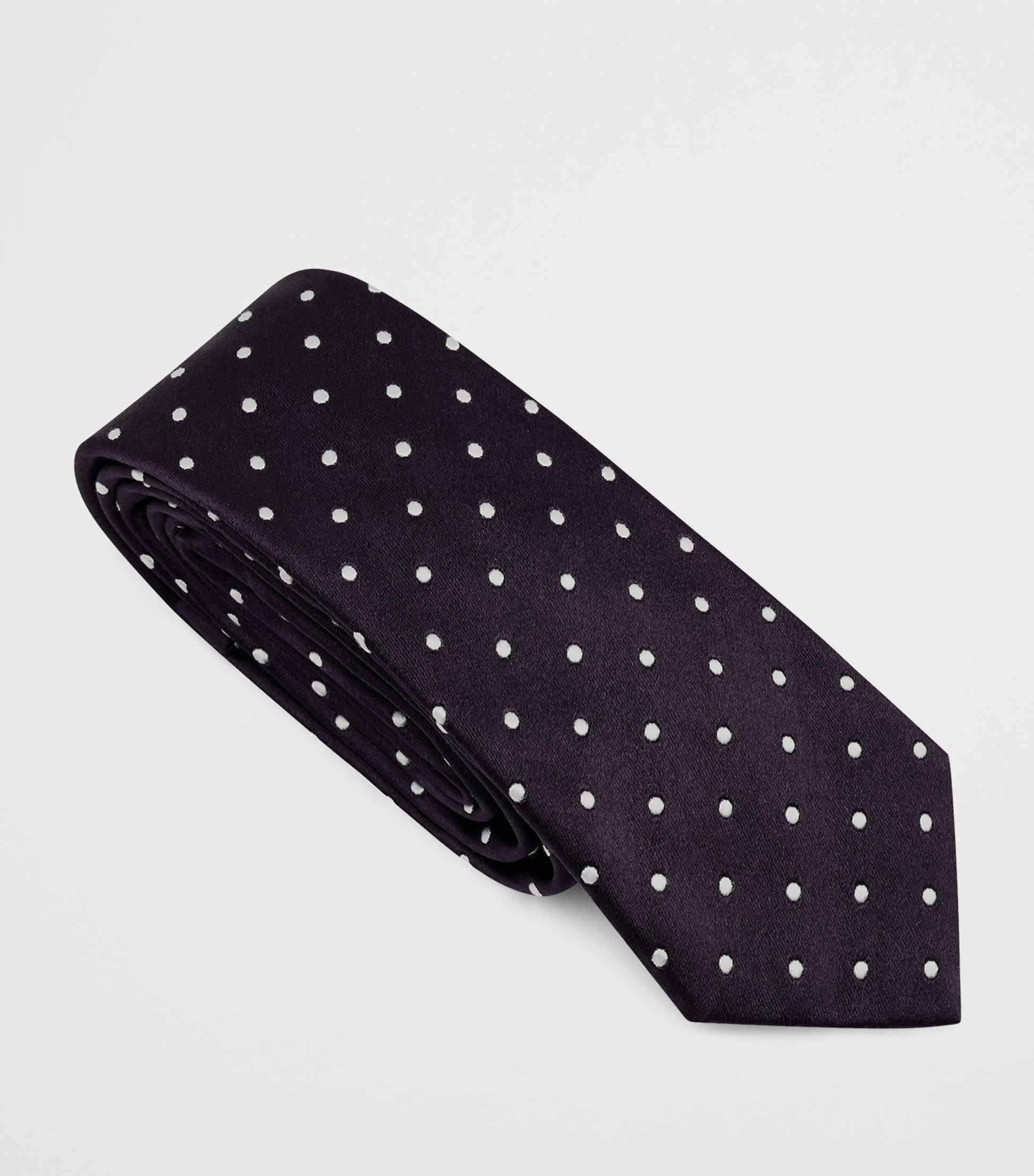 Silk Polka-Dot Tie