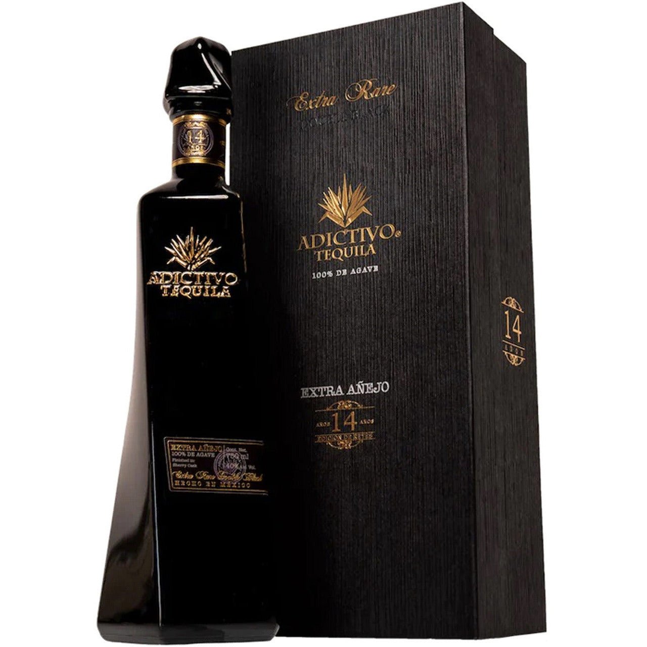 Adictivo Extra Rare Double Black 14 Year Tequila (750 mL)
