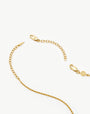 Adjustable Chain Necklace Extender | 18ct Recycled Gold Vermeil Extender Missoma 