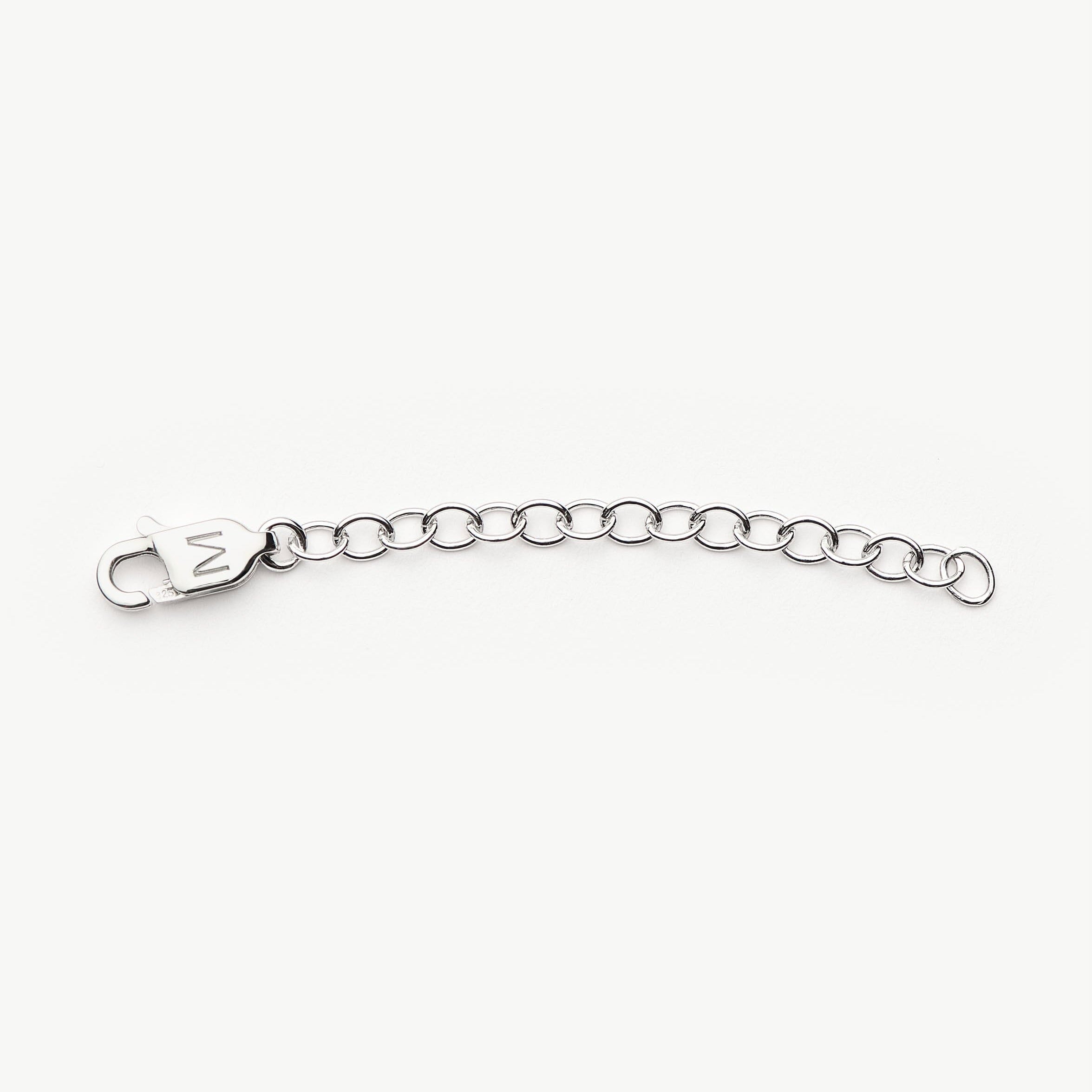 Adjustable Chain Necklace Extender | Sterling Silver Extender Missoma 