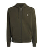 Polo Ralph Lauren Green Tech Knit Zip-Up Hoodie
