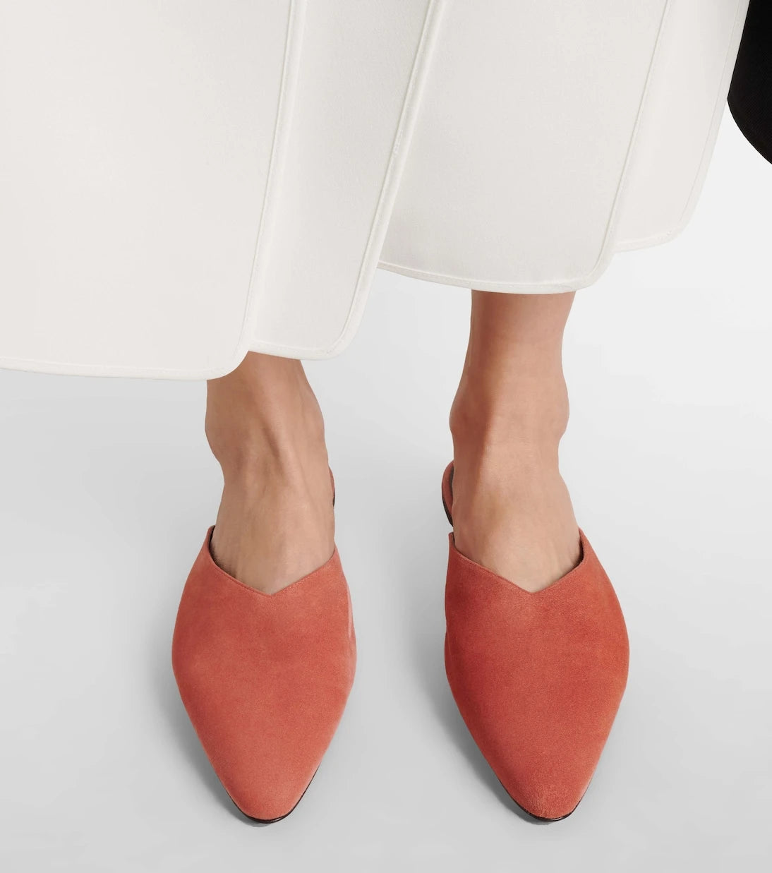 Herbert Levine - Homebody suede mules