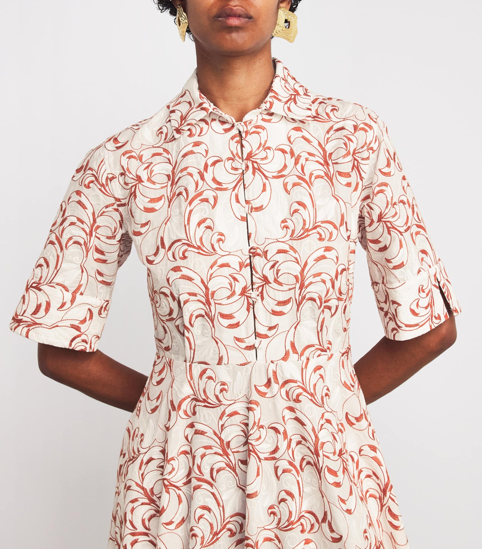 La Doublej Multi Embroidered San Pietro Maxi Dress