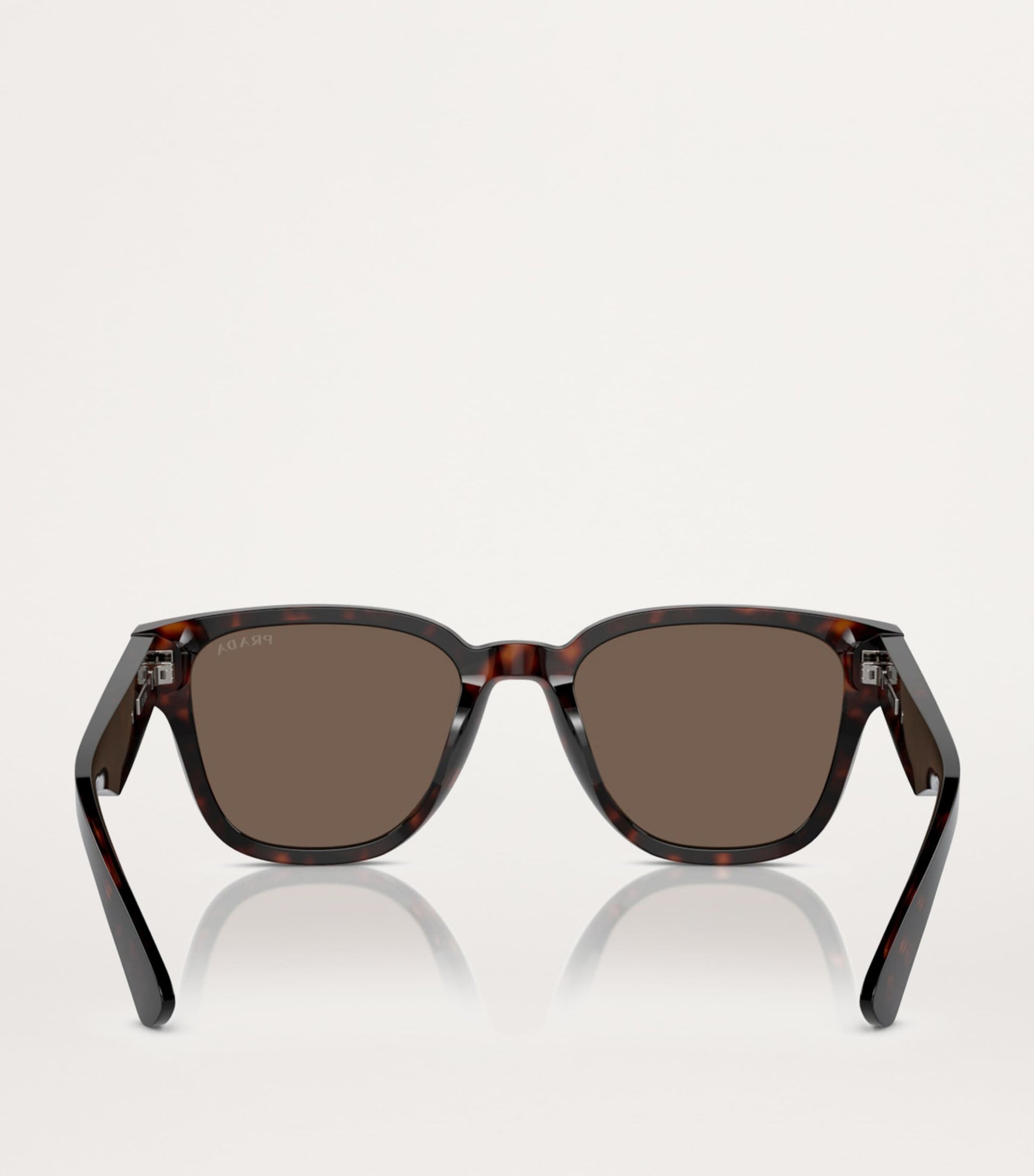 Prada Acetate Rectangular Sunglasses