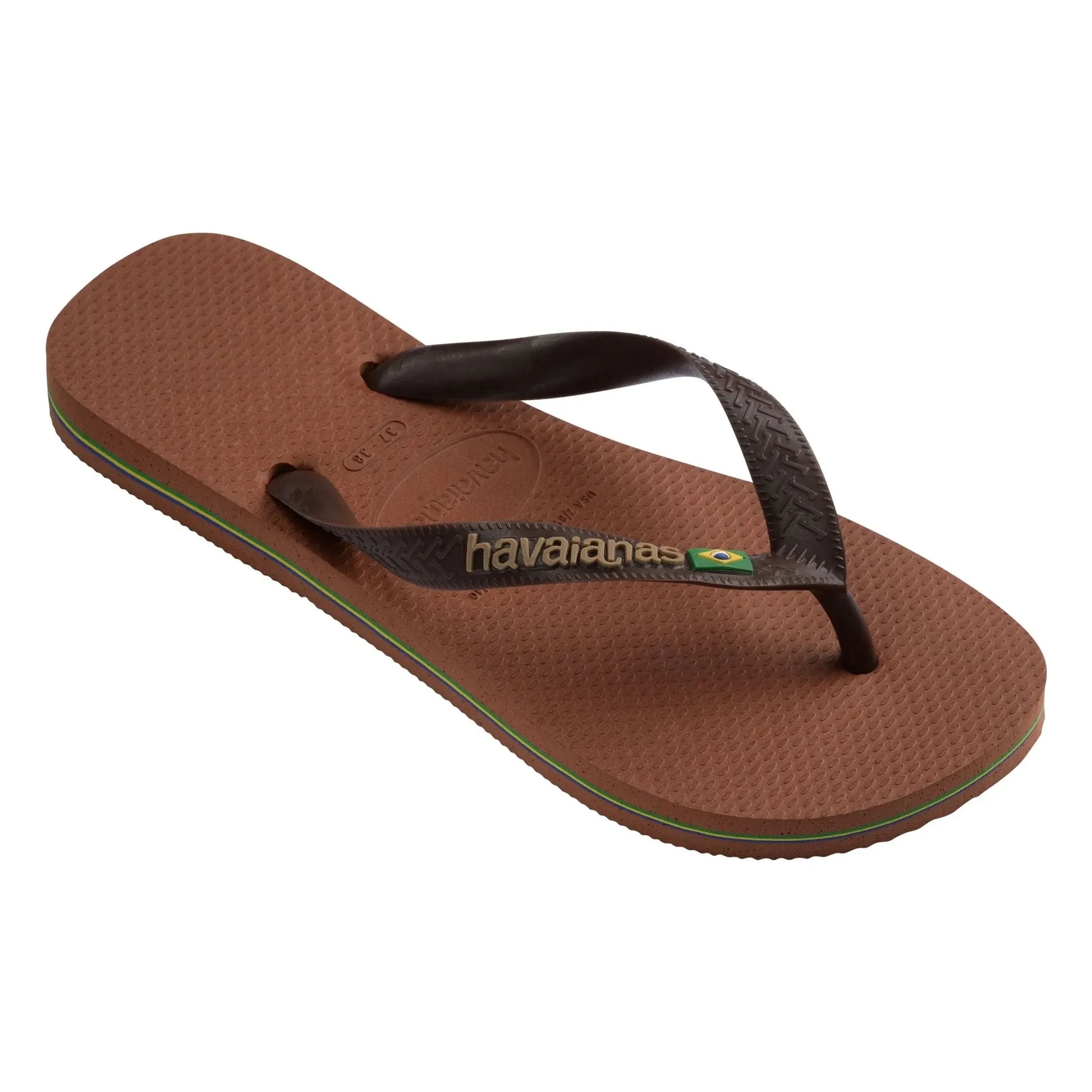 Havaianas - Brasil Logo flip-flops | Brown