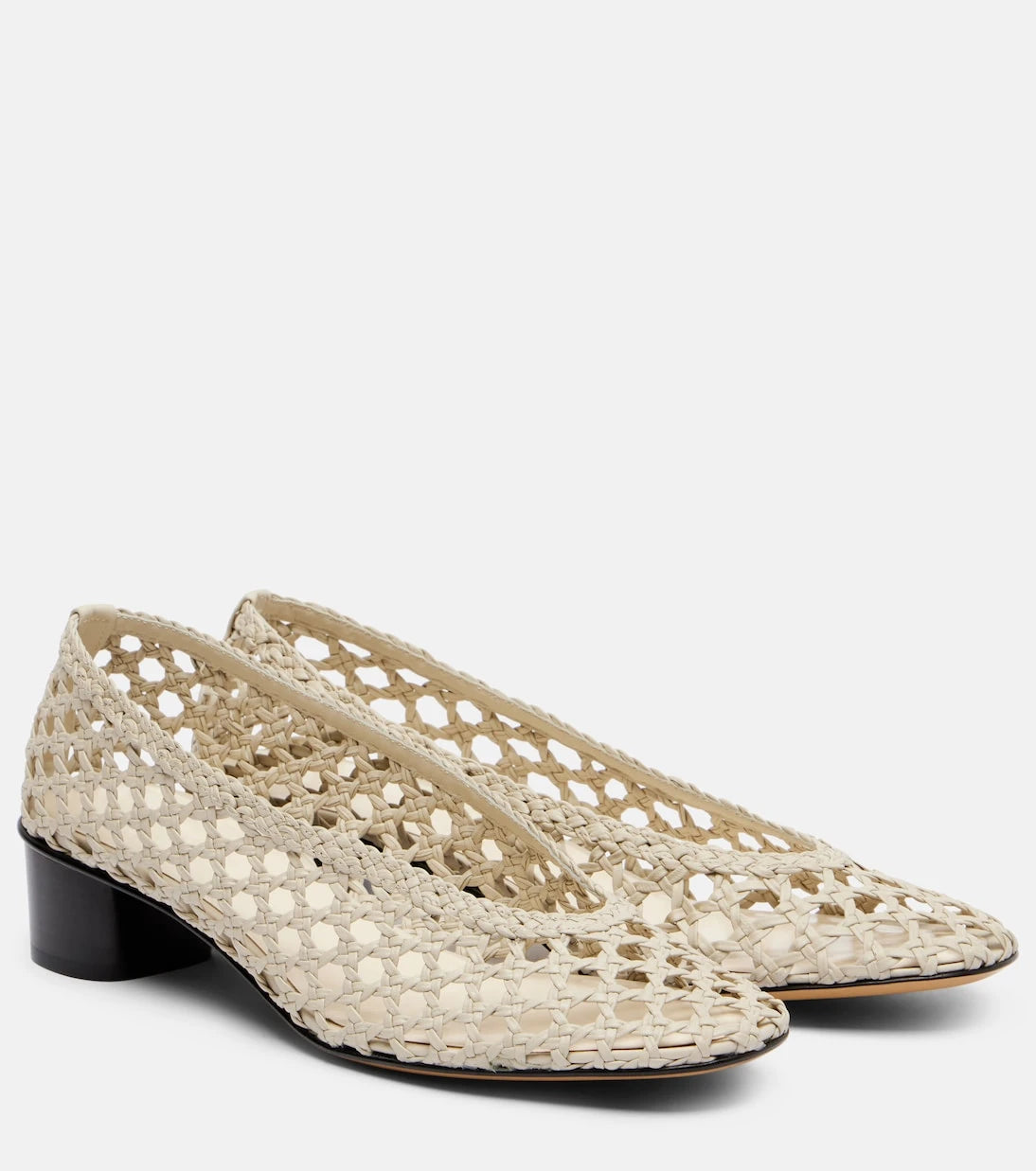 Le Monde Béryl - 40 woven leather pumps