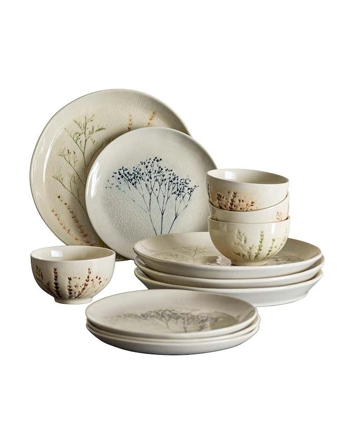 4 Kişilik Yemek Takımı Bloomingville 12 Parça