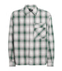 Cotton Check Flannel Shirt