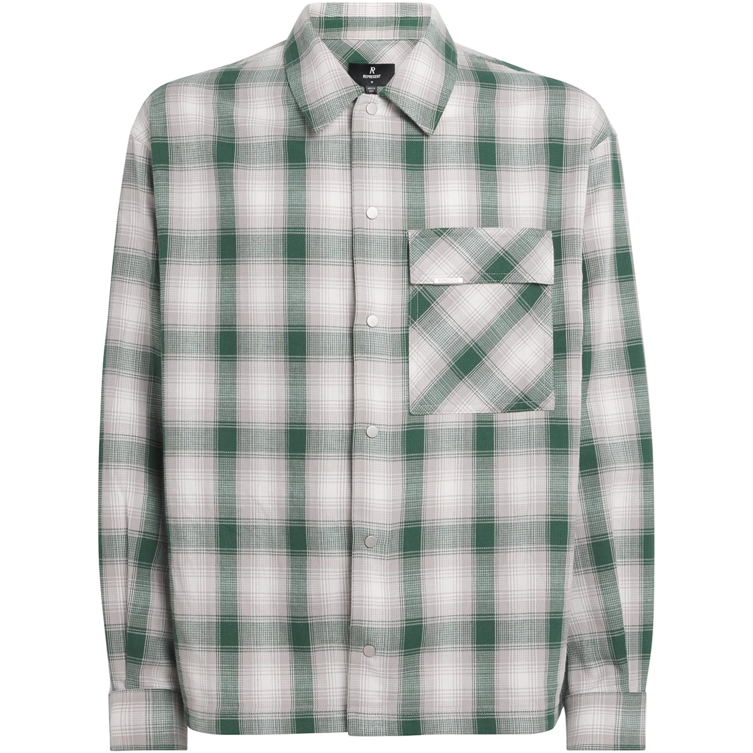 Cotton Check Flannel Shirt