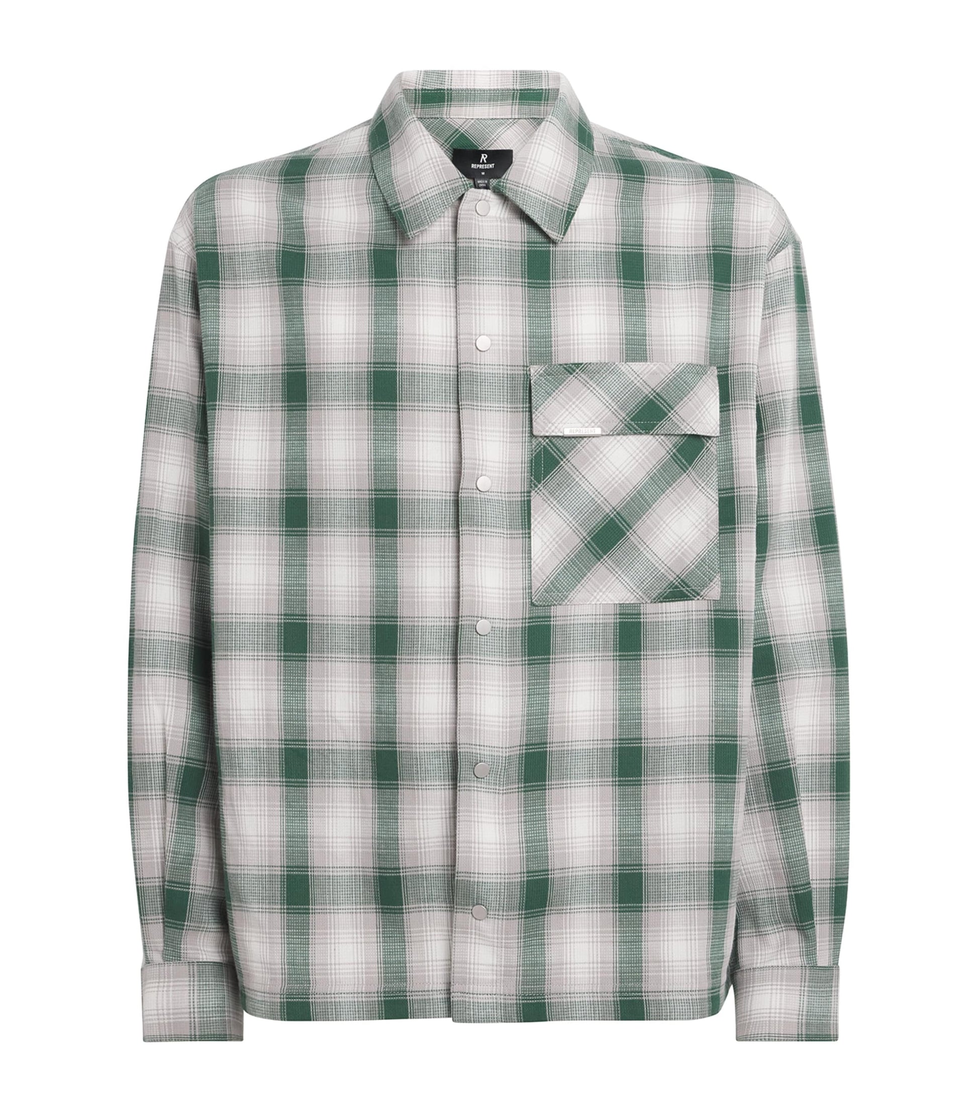 Cotton Check Flannel Shirt