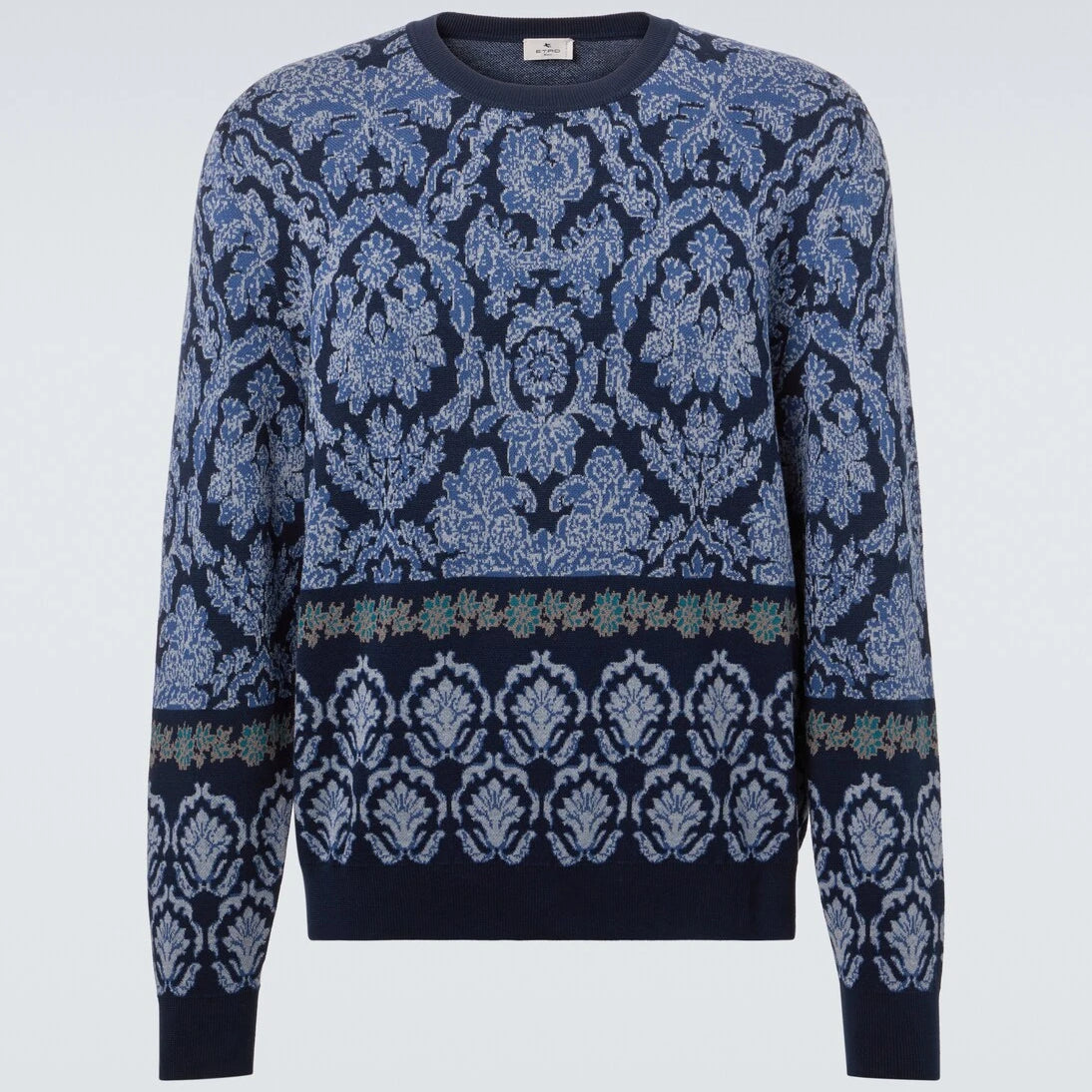 Etro - Intarsia cotton sweater