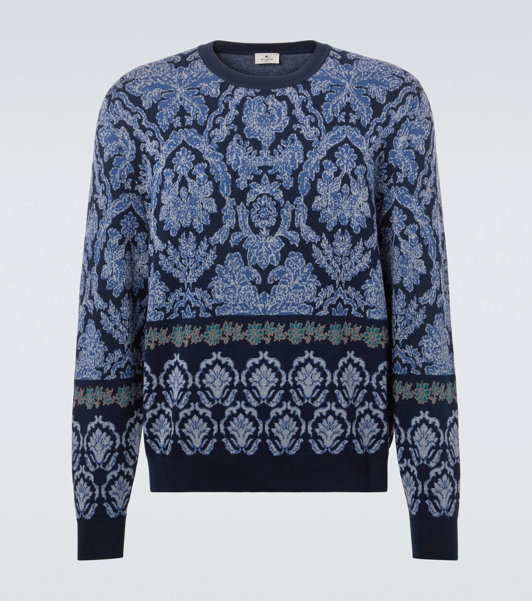 Etro - Intarsia cotton sweater