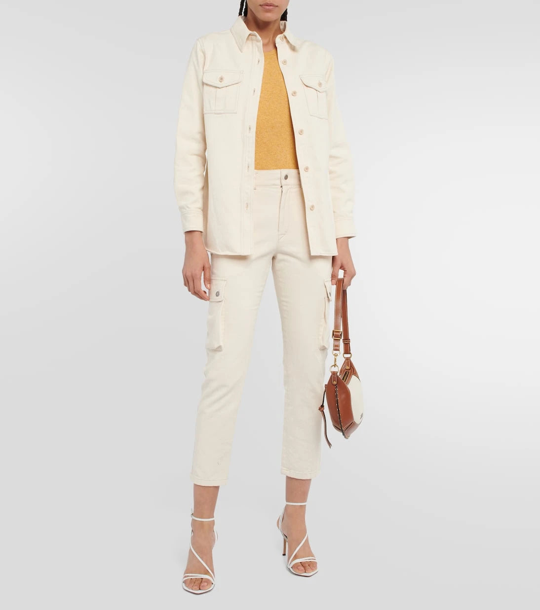 Isabel Marant - Evalia tapered cotton cargo pants