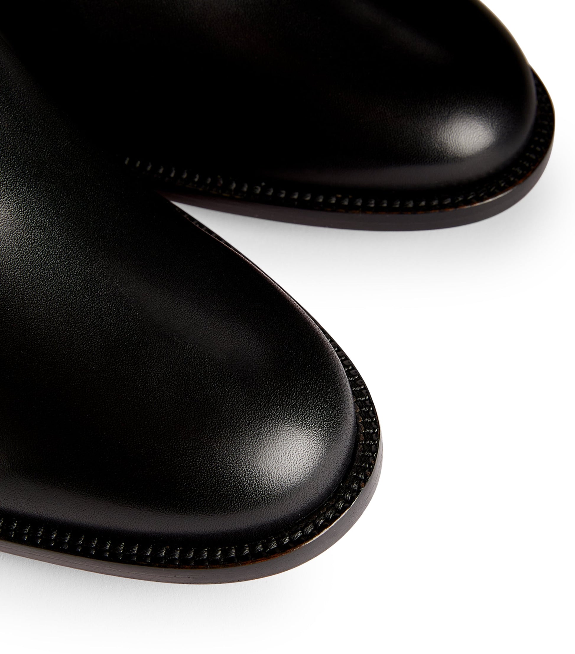 Christian Louboutin Black Adoxa Leather Ankle Boots 70