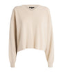 Neutral V-Neck Sweater