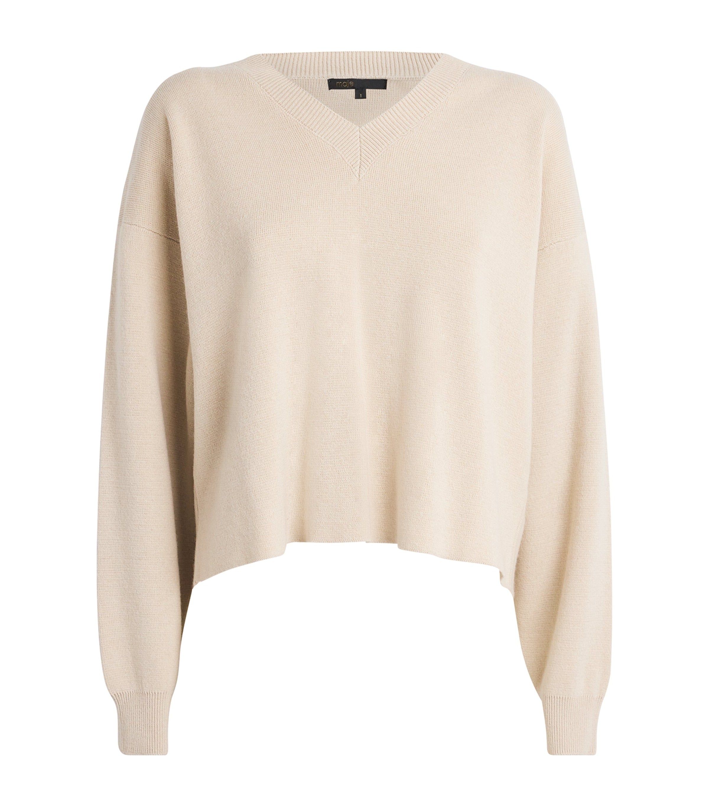 Neutral V-Neck Sweater