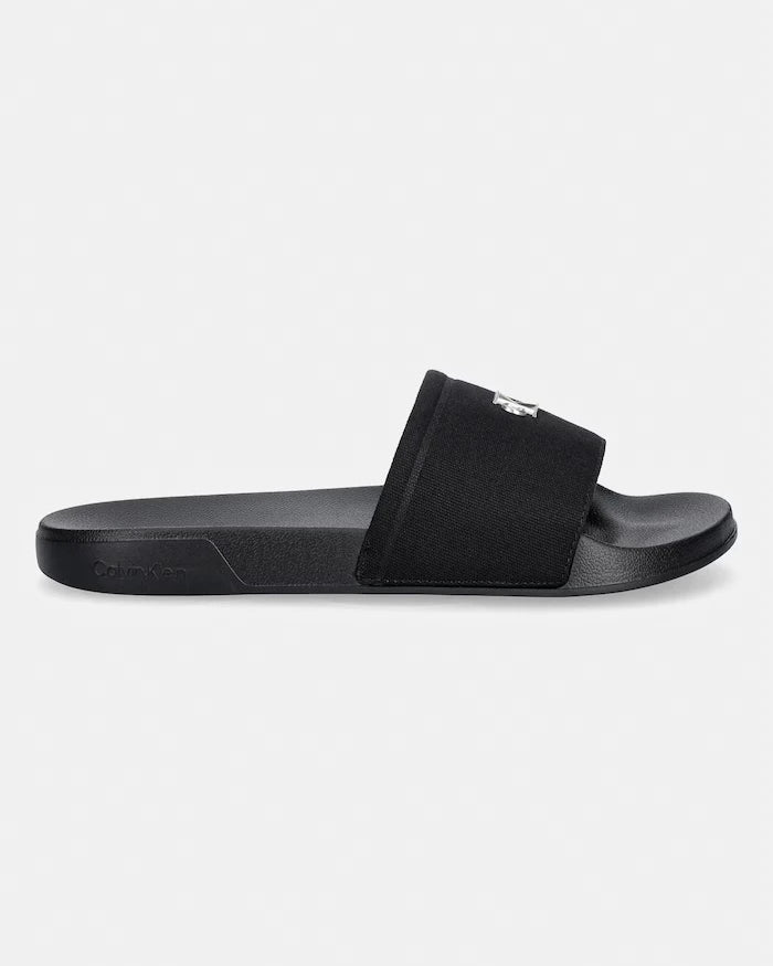 Calvin Klein Kadın ESS SLIDE CANVAS HDW Terlik